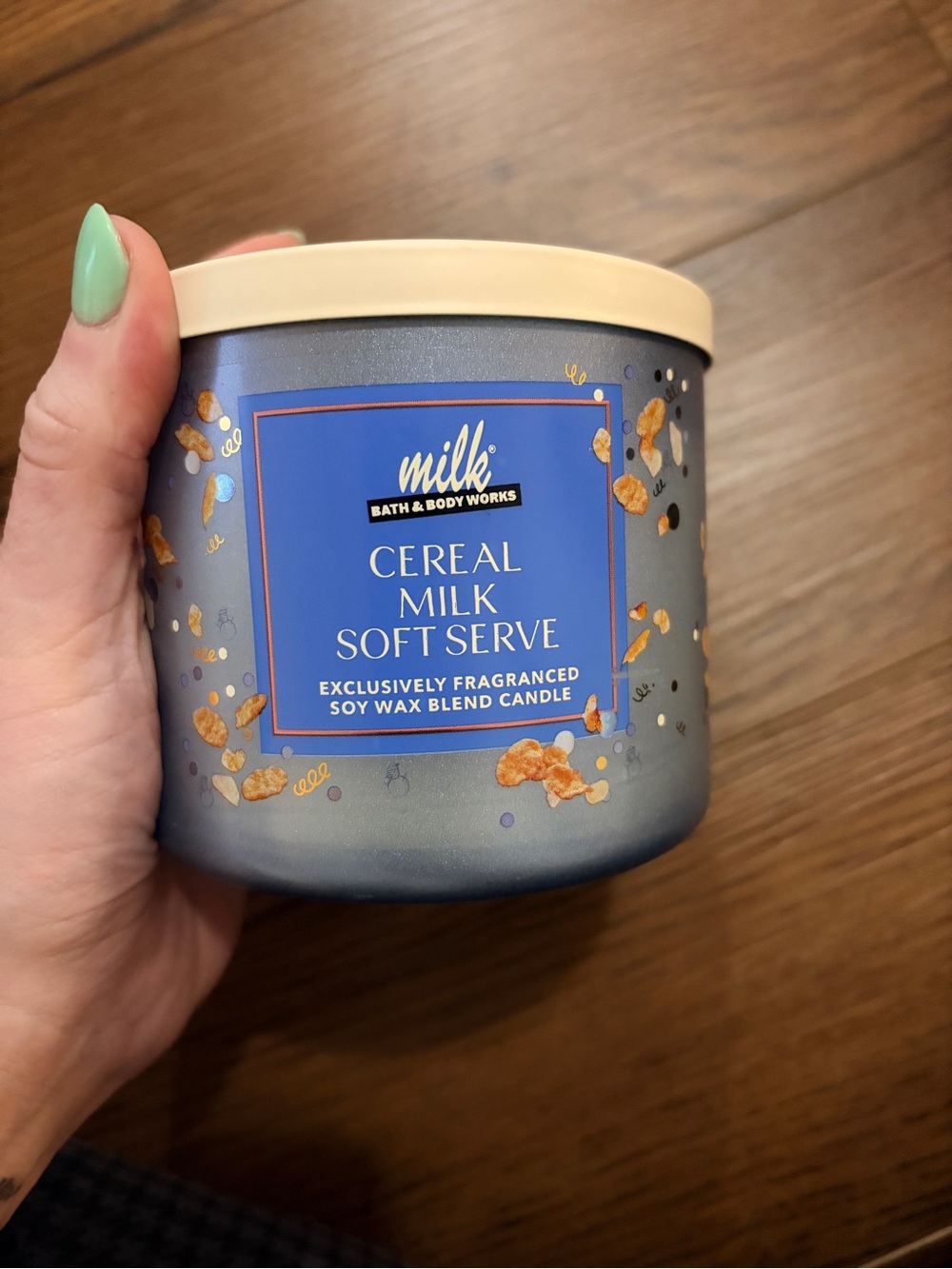 NEW Bath & Body Works “Cereal Milk Softserve” 3 wick candle